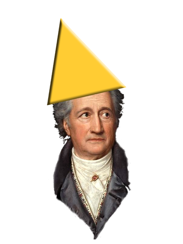 Goethe, stak verbessert